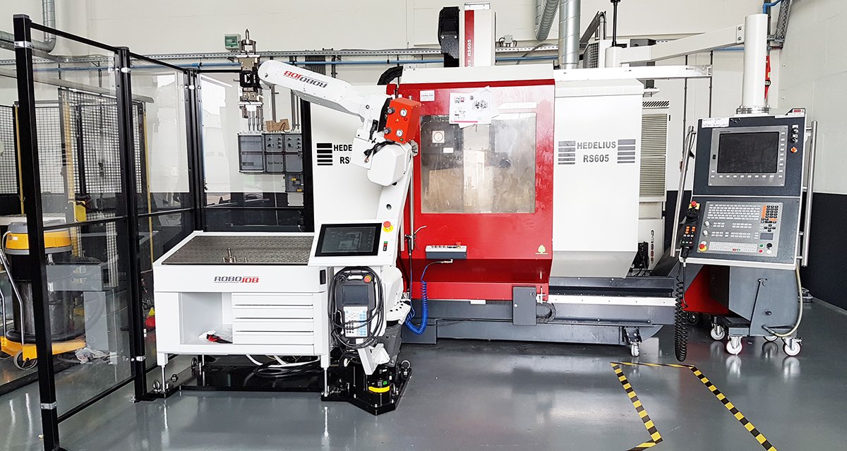 Mill-Assist Essential + Hedelius RS605 5Ax