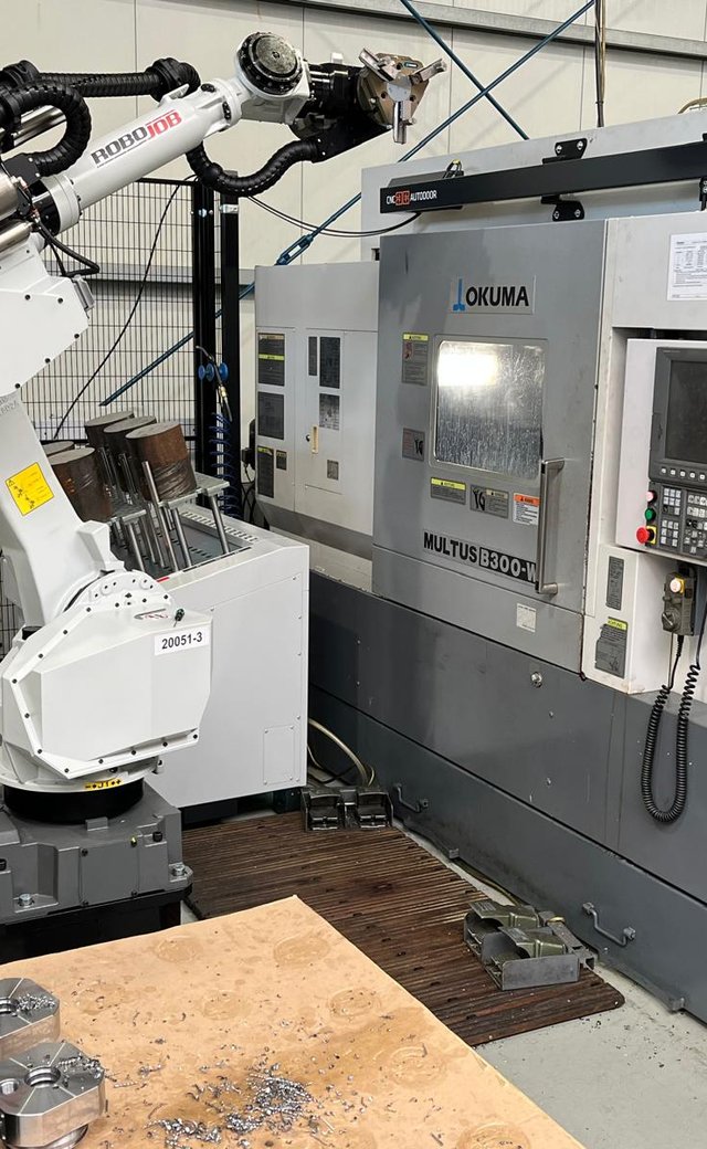 Pallet-Load Double + Okuma U3000 detail