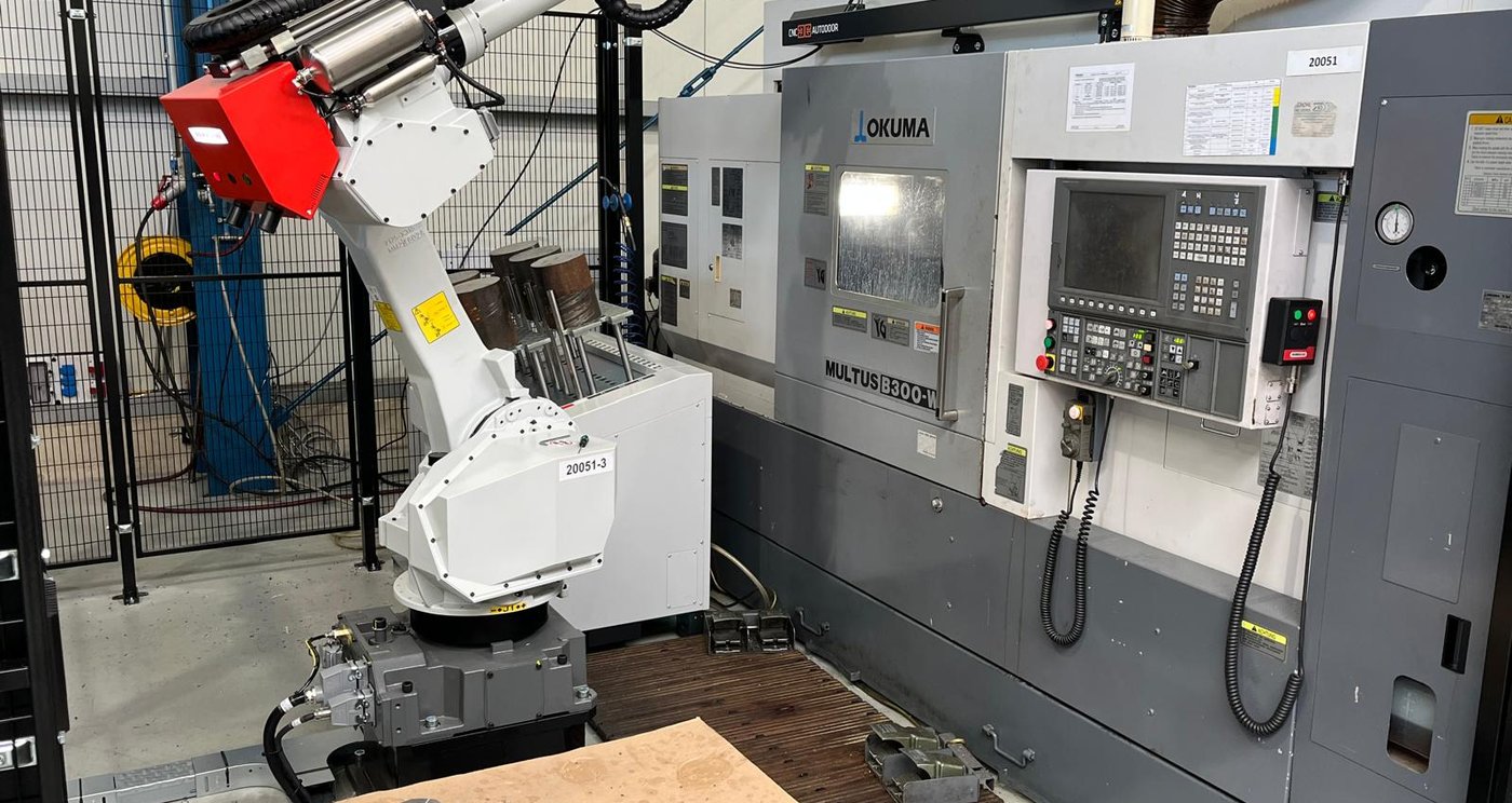 Pallet-Load Double + Okuma U3000 detail