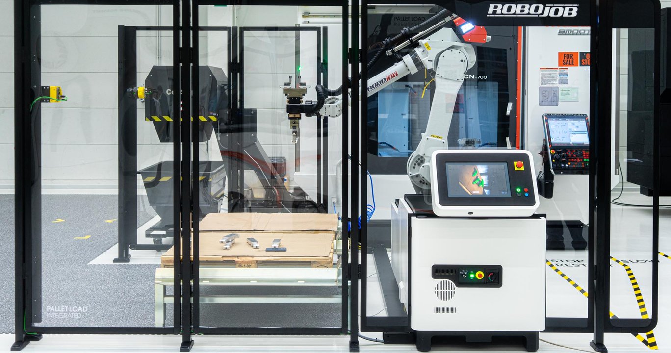 Pallet-Load Integrated + Mazak