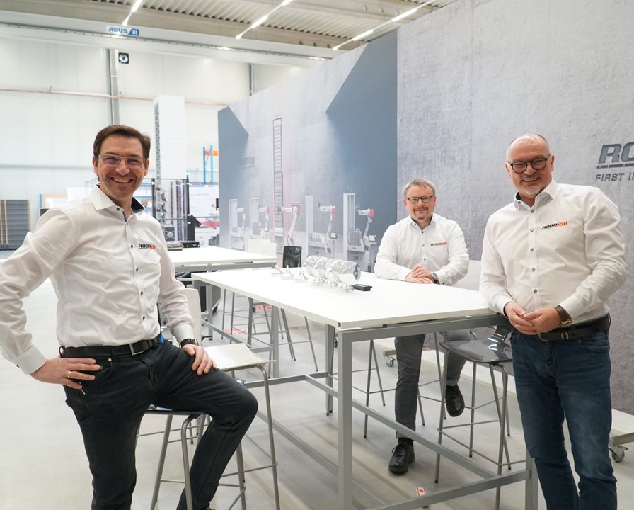 RoboJob Sales Team Germany (without masks)