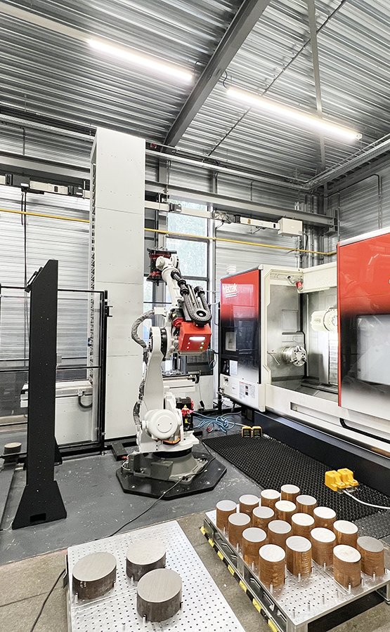RoboJob Tower + Mazak Integrex i
