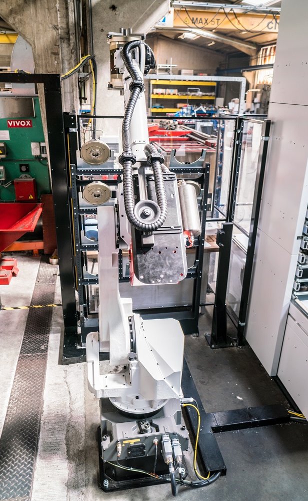 RoboJob Tower + Mazak Integrex