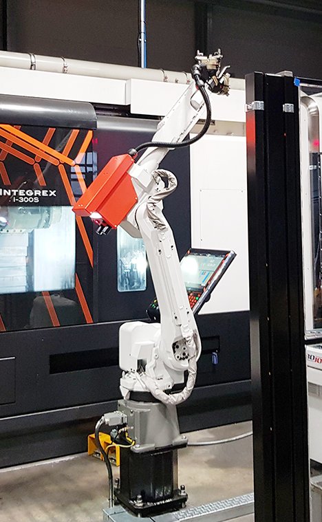 RoboJob Tower + Mazak Integrex i