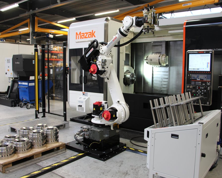 Turn-Assist 250 + Pallet Load & Unload + Mazak Integrex I400 (3)