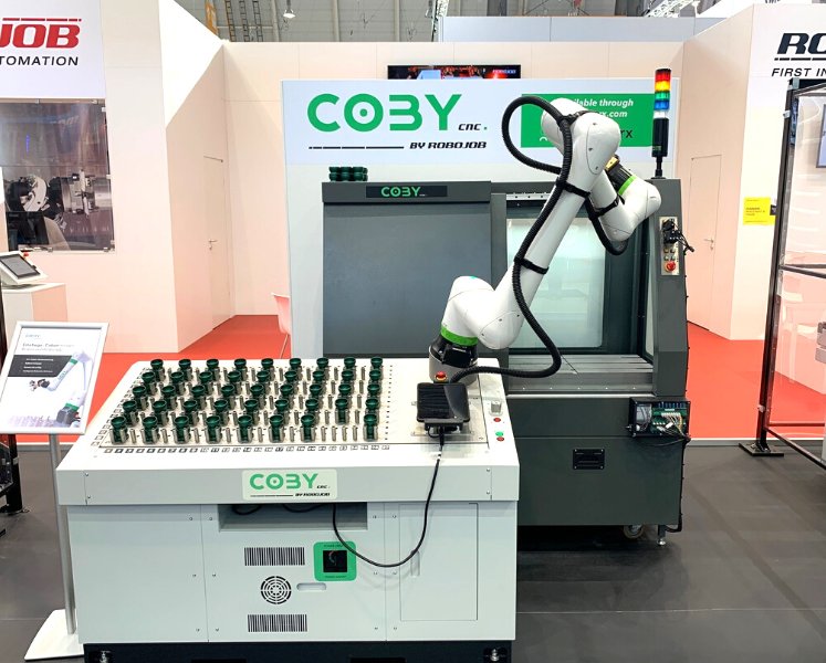 Coby CNC op AMB Beurs