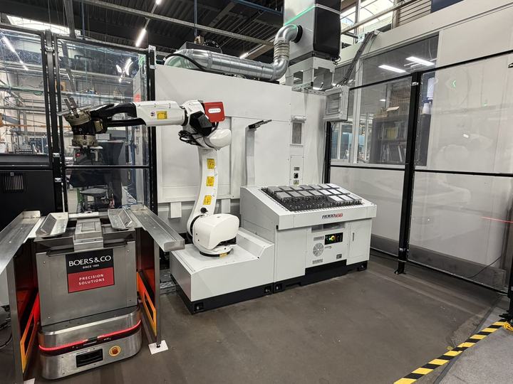 Boers & Co automatiseert zeven Mazak-machines met RoboJob