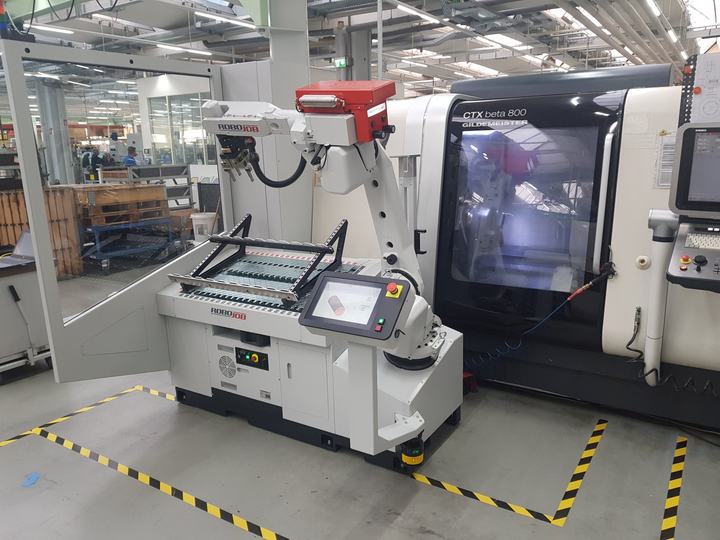 Gerhard Schubert automatisiert vier DMG Mori-Maschinen mit RoboJob