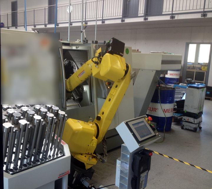 Jehle CNC automatisiert eine FANUC Robodrill und eine DMG Mori CTX 310 mit RoboJob