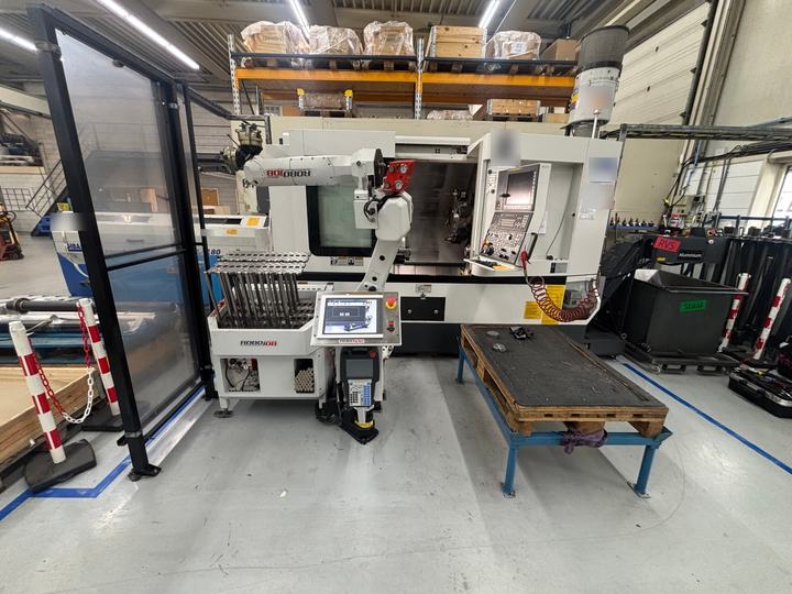 Lemmens Metaalbewerking automatisiert eine Victor V-Turn 26-Drehmaschine mit einem RoboJob Turn-Assist 180